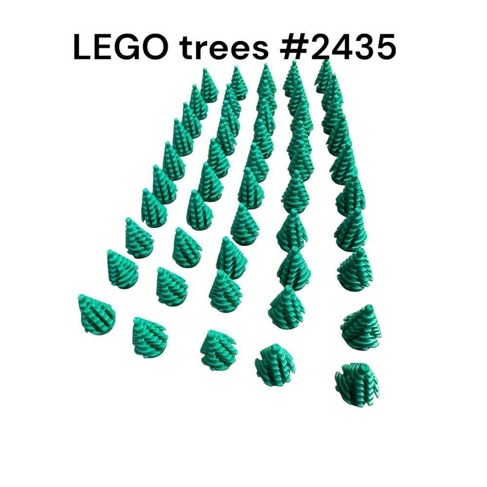 LEGO Trees evergreen Genuine LEGO #2435 50 in lot